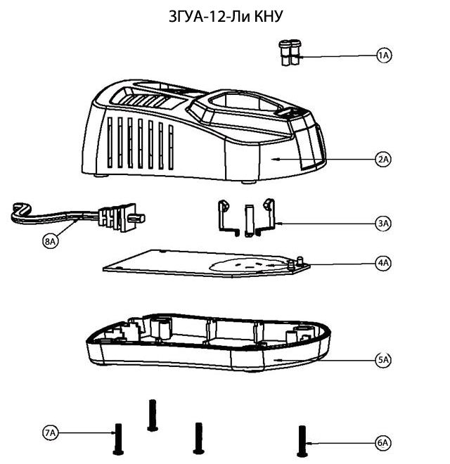 Инструмент [ЗГУА-12-Ли КНУ] - посмотреть вариант разборной схемы